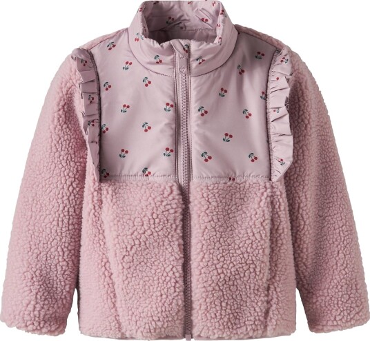 Name It Nmfminna Teddy Jacket Pink 98 Name It Nmfminna Teddy Jacket Pink 98