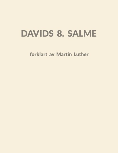 Davids 8. Salme
