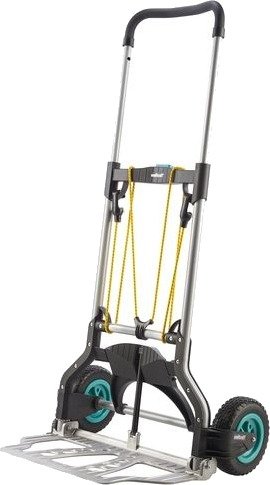 Wolfcraft Gmbh Ts 850 Aluminium Sekkebil Aluminium Svart 100 Kg 2 Hjul 18 Cm