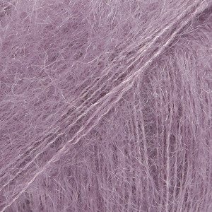 Drops Kid-Silk Garn Unicolor 05 Lyng Drops Kid-Silk Garn Unicolor 05 Lyng