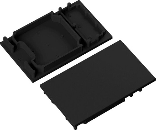 Topmet 1 stk. Endestykke COMBO30 01A Svart Topmet 1 stk. Endestykke COMBO30 01A Svart