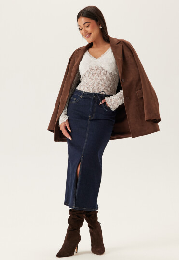 Bubbleroom Denim Midi Skirt Bubbleroom Denim Midi Skirt