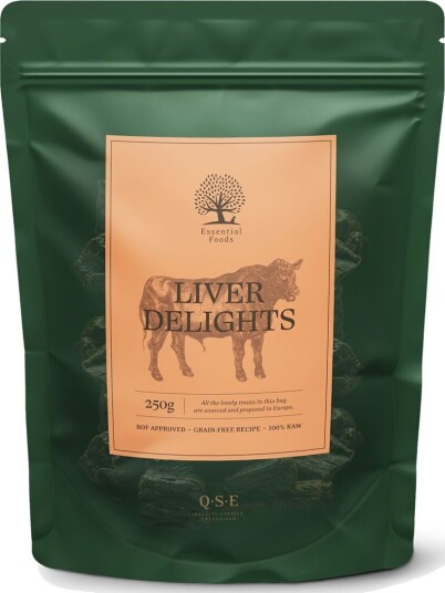 Essential Foods Liver Delights Hundegodbiter 250 g