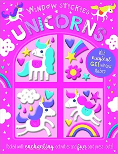 Window Stickies Unicorns Av Amy Boxshall, Make Believe Ideas