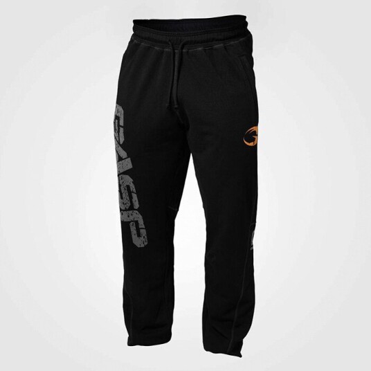 Vintage Sweatpants Black Svart Large