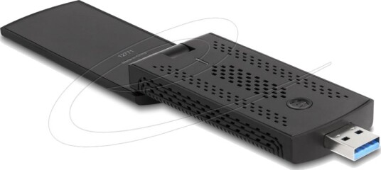 Delock - Nettverksadapter - Usb-A - Wi-Fi 5, Wi-Fi 6, 2T2r - Svart