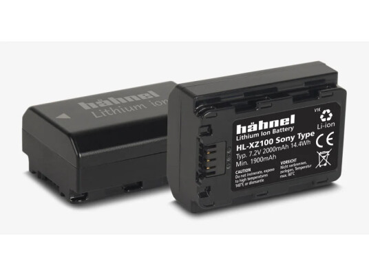 Hähnel Sony HL-XZ100 Batteri Erstatning for Sony NP-FZ100 Hähnel Sony HL-XZ100 Batteri Erstatning for Sony NP-FZ100