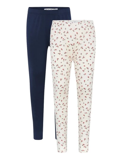 Minymo Basic Leggings (2-Pack) - Navy - 128
