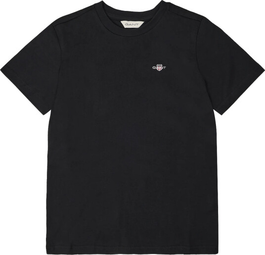 Gant Kids Shield Ss T Shirt Black 152