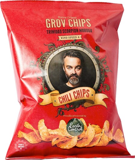 Chili Klaus Chips - Vindstyrke 4