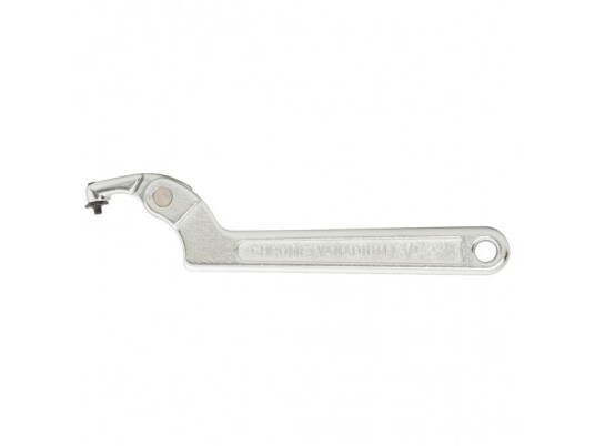 Ks Tools 517.1315, Hakenøkkel, Krom, Kromvanadiumstål, Skralle, 115,120,125,130,135,145,155 Mm, 32 Cm