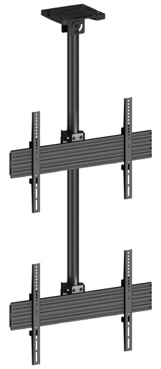 Multibrackets M Ceiling Mount Pro MBC2U monteringssett - for 2 LCD-skjermer - svart Multibrackets M Ceiling Mount Pro MBC2U monteringssett - for 2 LCD-skjermer - svart