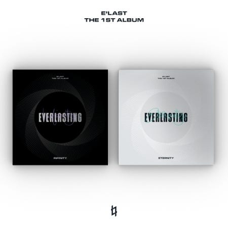 E'Last Everlasting incl. Photobook, Photocard + Frame, Unit Photocard, Appendix Envelope, Message Postcard, Folded Poster, 2Cut Photo + Sticker CD E'Last Everlasting incl. Photobook, Photocard + Frame, Unit Photocard, Appendix Envelope, Message Postcard, Folded Poster, 2Cut Photo + Sticker CD