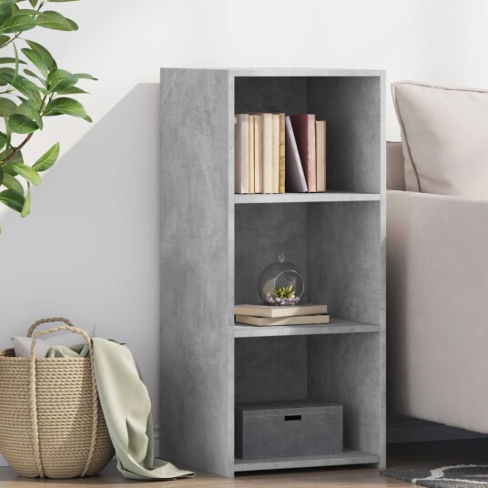 Skjenk betonggrå 40x41x93 cm konstruert tre 8721102652530