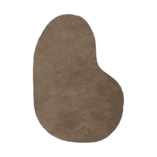 ferm LIVING Forma ullteppe 175 x 250 cm Ash Brown