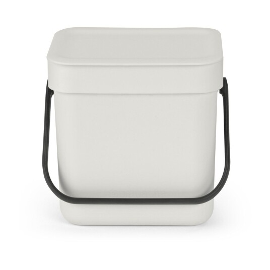 Brabantia Sort & Go søppelbøtte 3 L Lysegrå