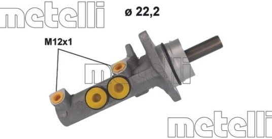 METELLI 05-1258 Hovedbremsesylinder METELLI 05-1258 Hovedbremsesylinder