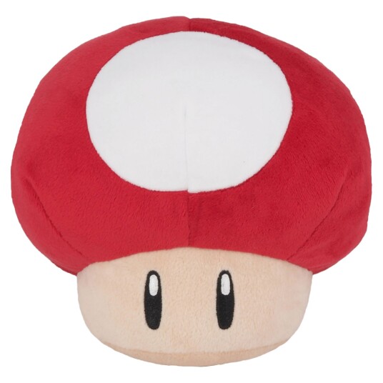 Super Mario Super Champignon Kosedyr 16 cm - Offisiell Nintendo Plussleketøy Super Mario Super Champignon Kosedyr 16 cm - Offisiell Nintendo Plussleketøy