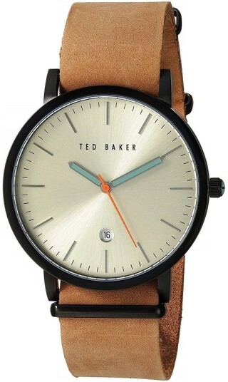 Ted Baker Herreklokke 10026443 Graham Beige/Lær Ø41 mm Ted Baker Herreklokke 10026443 Graham Beige/Lær Ø41 mm