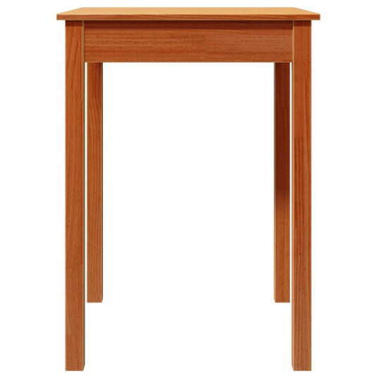 Spisebord voksbrun 55x55x75 cm heltre furu 8721012315310