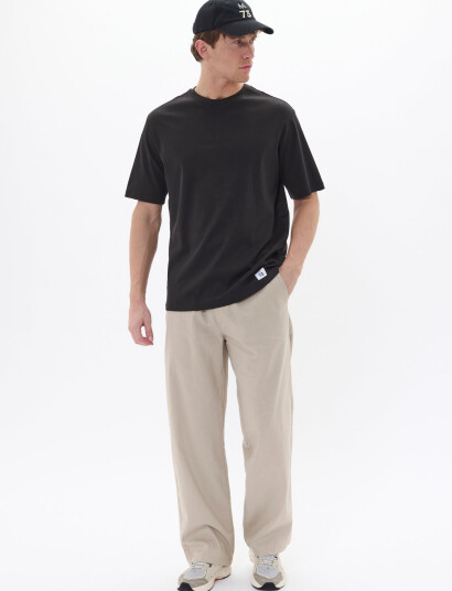 Matinique Mabarton Wide Pants - Beige - L x 32