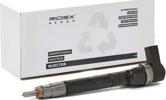 Innsprøytningsdyse RIDEX REMAN 3902I0186R