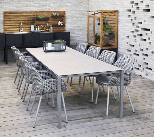 Cane line Pure Spisebord 100X280 cm Cane line Pure Spisebord 100X280 cm