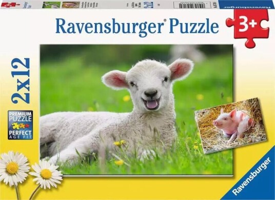 Ravensburger Farm Animals 2x12p