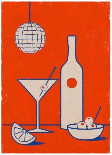 Plakat Cocktail essens
