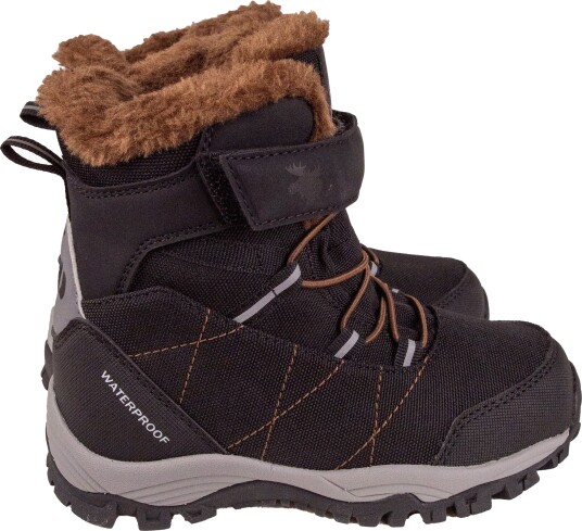 Lindberg Arctic Snow Boot, Mid Black/Brown Black/Brown 35 Lindberg Arctic Snow Boot, Mid Black/Brown Black/Brown 35