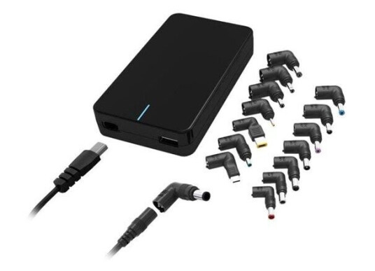 CoreParts 90W USB-A Strømforsyningsadapter i Svart - Mobillader til Alle Merker CoreParts 90W USB-A Strømforsyningsadapter i Svart - Mobillader til Alle Merker