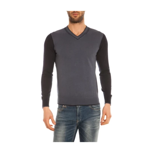Armani Jeans Herre Strikkevarer Grå S, Armani Jeans Herre Strikkevarer Grå S,
