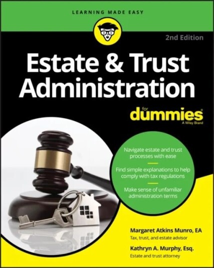 Estate & Trust Administration For Dummies Av Margaret A. Munro, Kathryn A. Murphy