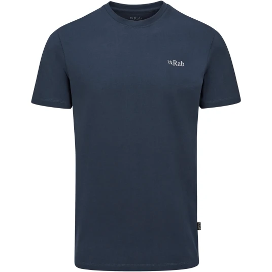 Rab  Basecamp 3 Peak Tee Herre, Tmb Tempest Blue, XL