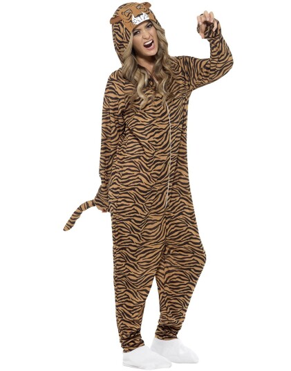Tiger Kigurumi Unisex Kostyme Strl L