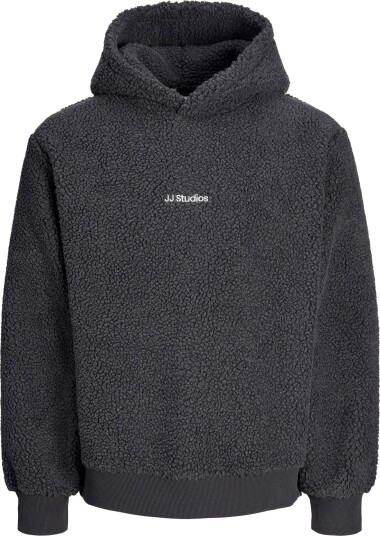 Jack & Jones Jjsoho Teddy Sweat Hood ASPHALT XXL Jack & Jones Jjsoho Teddy Sweat Hood ASPHALT XXL