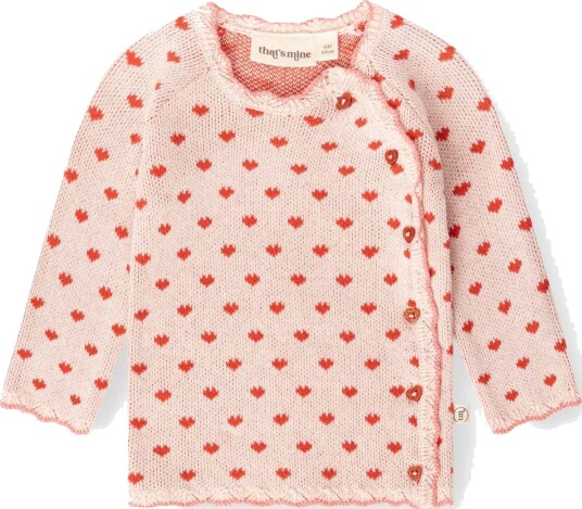 That"s Mine Idamarie Cardigan Pink 68CM/6M