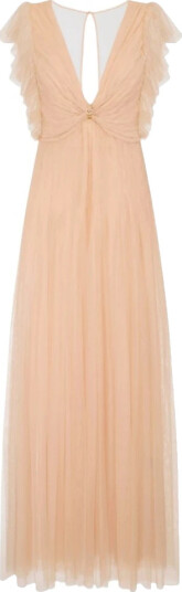 Elisabetta Franchi Dame Kjoler Beige L,