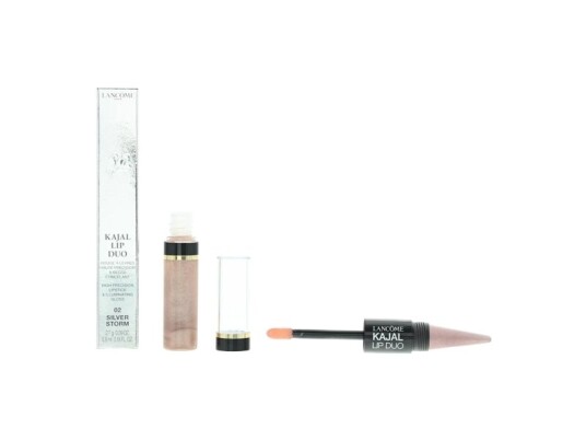 Lancome Kajal Lip Duo Duo Liquid Lipstick 02 Silver Storm 2.7 G