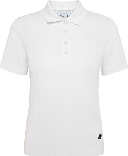 Planet Nusa Piquet1 Short Sleeve White L