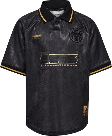 Hummel Black Jr Loose Bay Soccer Jersey S/S 146-152