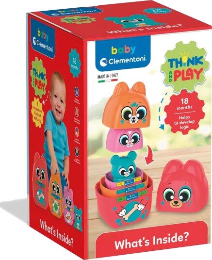 Clementoni Clementoni Aktivitetsleke Matryoshka-dyr Clementoni Clementoni Aktivitetsleke Matryoshka-dyr