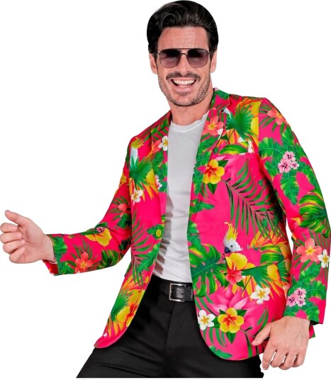 UV Glow Copacabana Kostymejakke til Herre XX Large