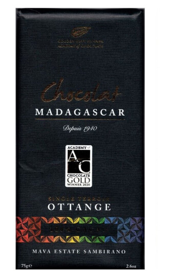 Kaffebox Chocolat Madagascar Mava Ottange Dark 100%