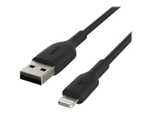 Belkin Boost Charge USB-A til Lightning Kabel 0.15m Svart