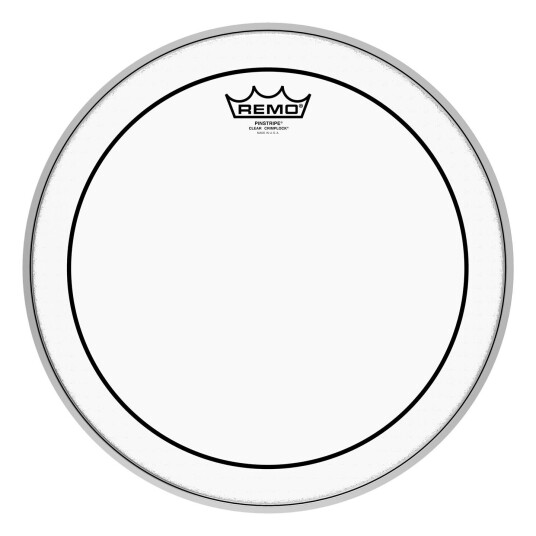 Remo Ps-0314-Mp- Pinstripe Clear Crimplock Tenor Drumhead, 14"