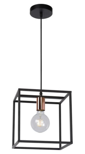 Lucide Arthur Pendellampe E27 Sort - 91805