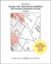 Franco Sergio Design With Operational Amplifiers And Analog Integrated Circuits