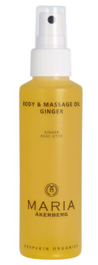 Maria Akerberg Body & Massage Oil Ginger 125ml Maria Akerberg Body & Massage Oil Ginger 125ml