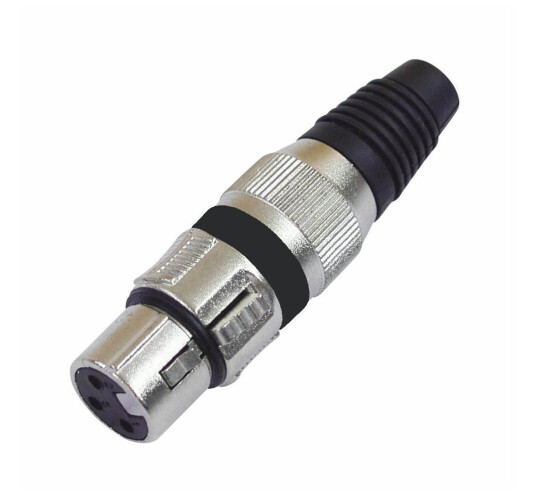 Omnitronic Xlr Socket 3pin Bk 10x Omnitronic Xlr Socket 3pin Bk 10x